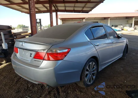 2014 Honda Accord Sport из США, поврежденный, VIN 1HGCR2F50EA023878